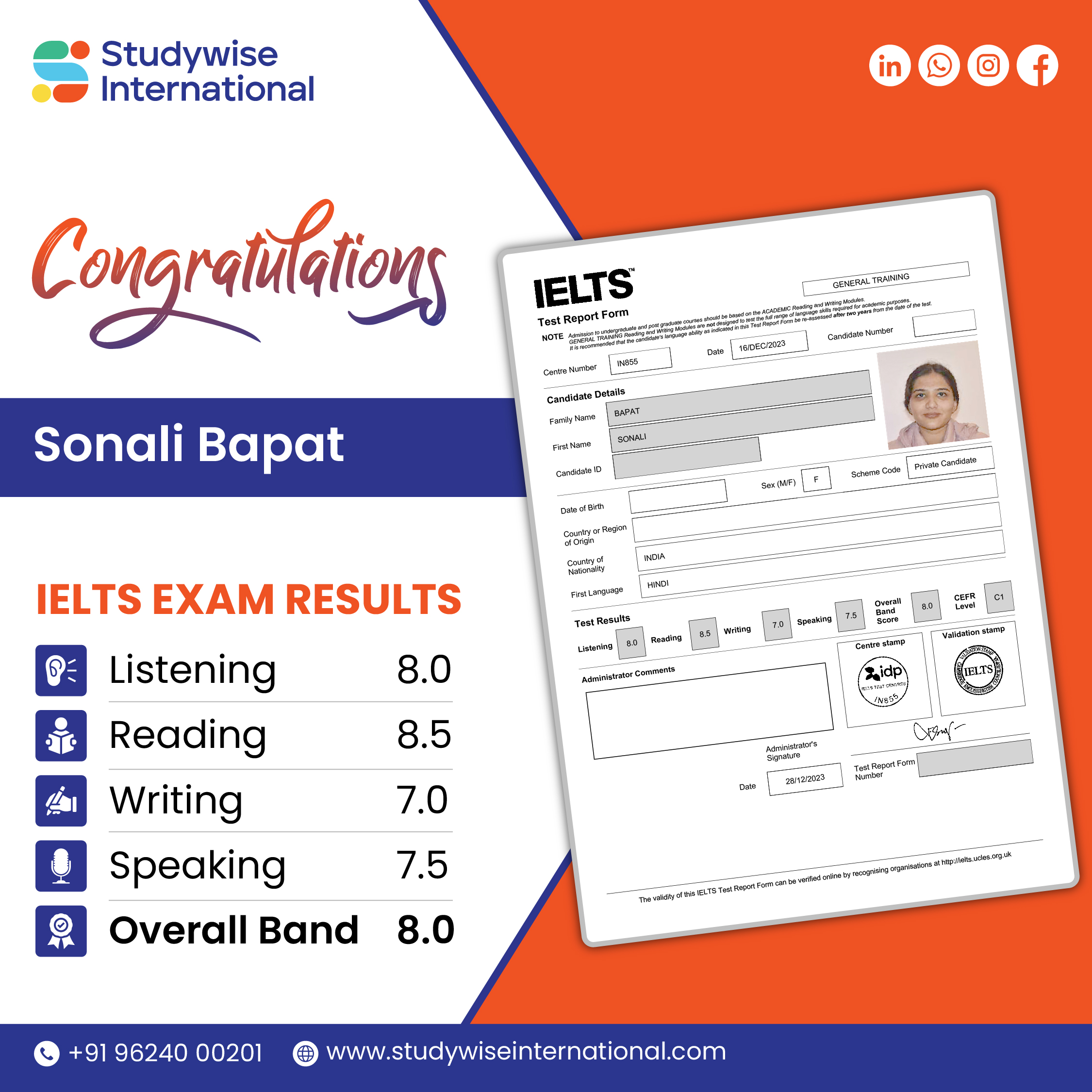 IELTS Score Post-03